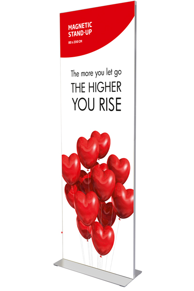 Magnetic stand-up