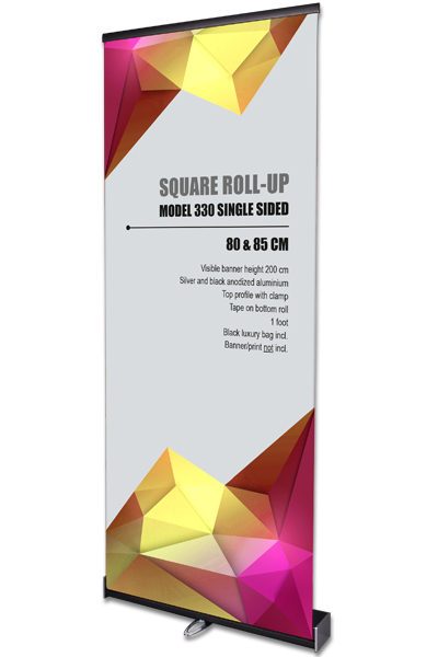 Square Roll-Up, enkeltsidet