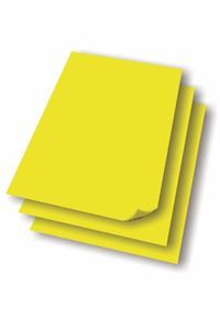 Plakatpapir gul