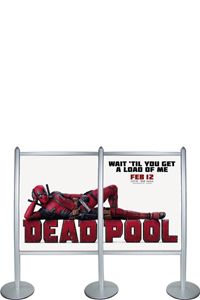 Multi Stand Banner Wall Double