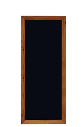 Wood Frame Black Chalkboard 40x90cm