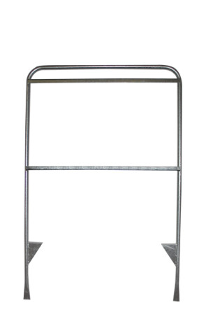 Estate Sign Twin 65x101cm, sølv. uden plader