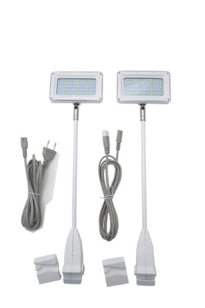 LED Spotlight 15W, hvid.  2 stk./sæt