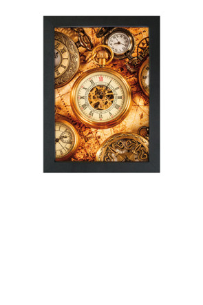 Crown Snap Frame 33 mm (G), 50x70cm, sort